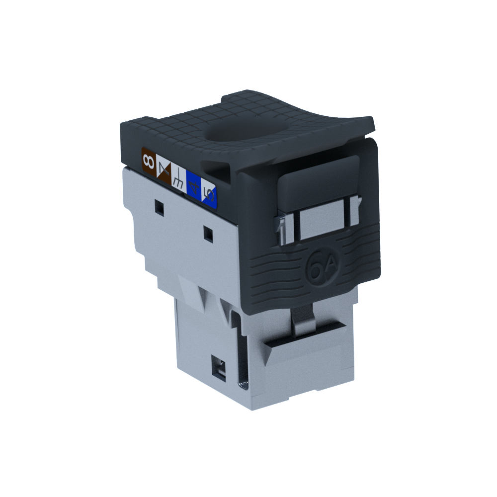 Конектор C6A UTP 1xRJ45 - Legrand Linkeo C 632906