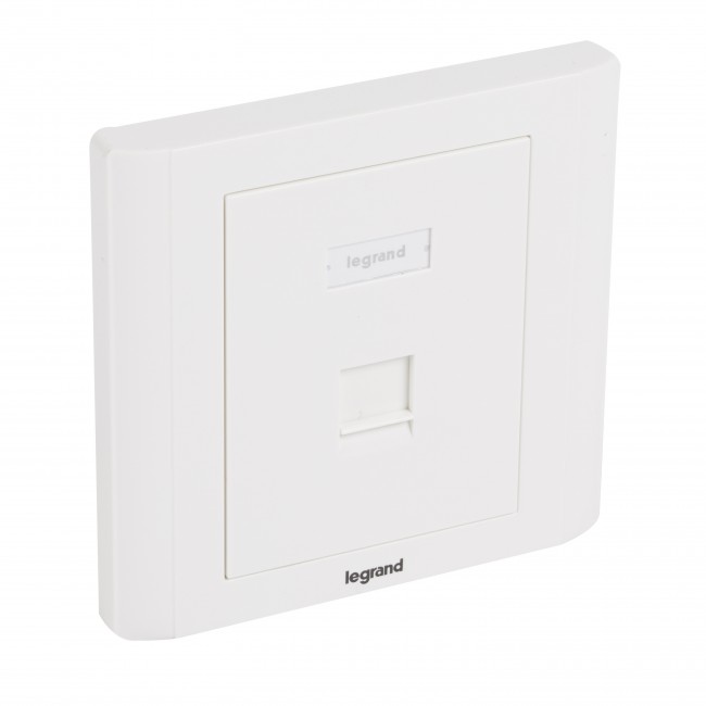 Розетка 1XRJ45 празна FM - Legrand Linkeo C 632794