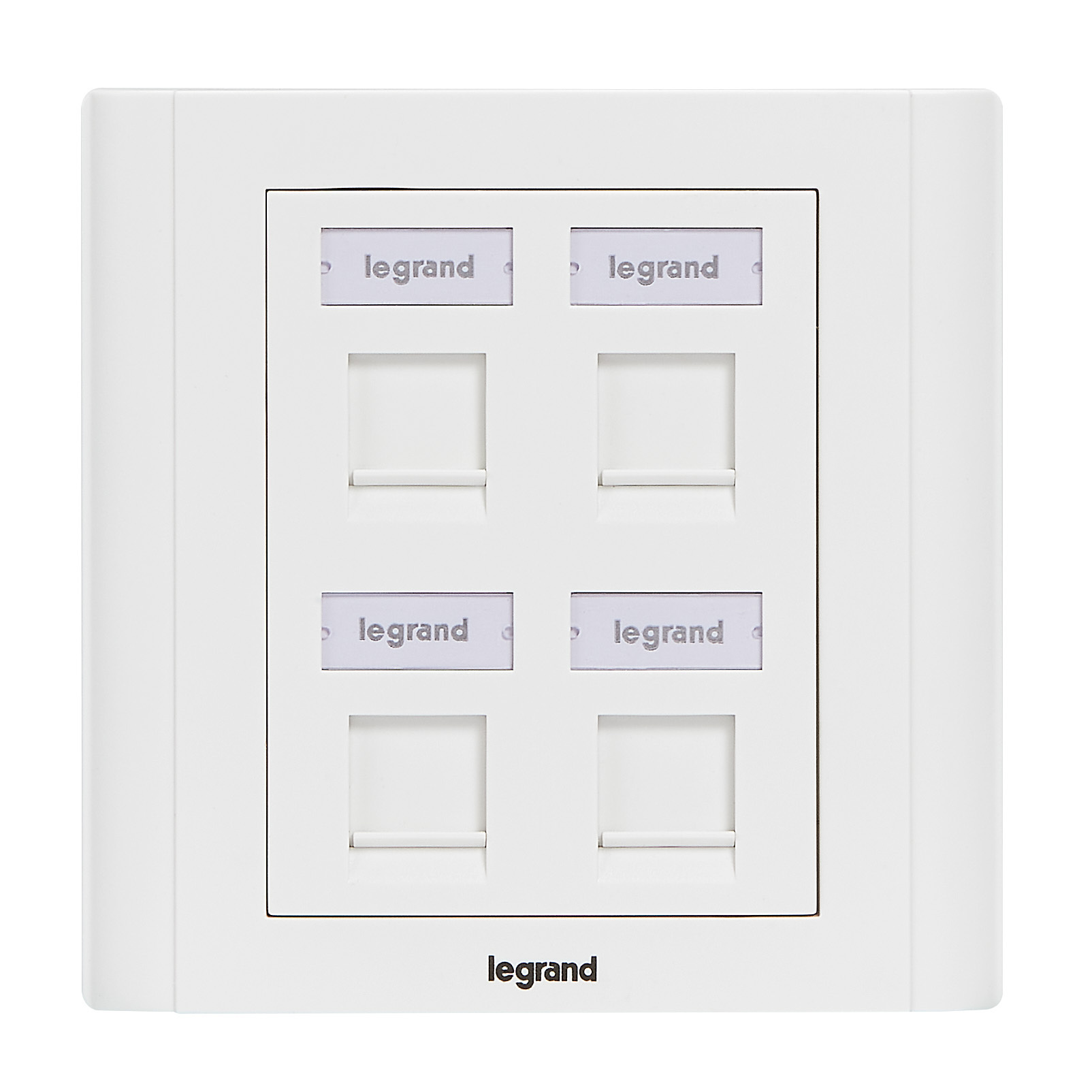 Розетка 4XRJ45 FM - Legrand Linkeo C 632900