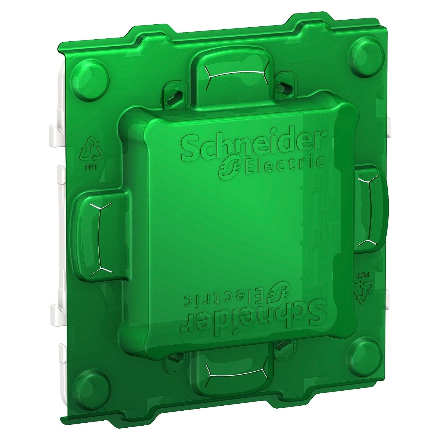 Монтажна рамка 2M - пластмаса с протектор за боя - SCHNEIDER ELECTRIC New Unica NU7002PC
