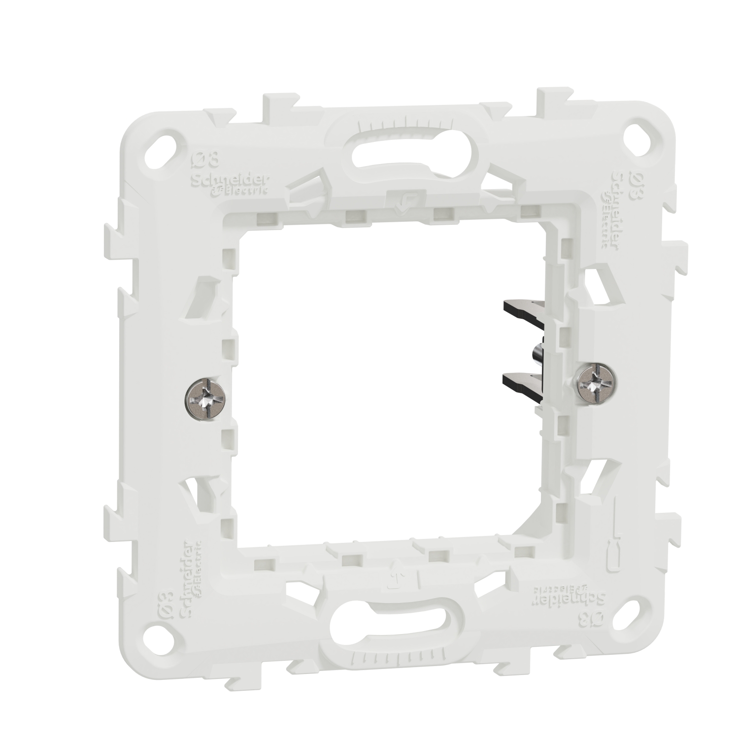 Монтажна рамка 2М - пластмаса а с крачета - SCHNEIDER ELECTRIC New Unica NU7002PG