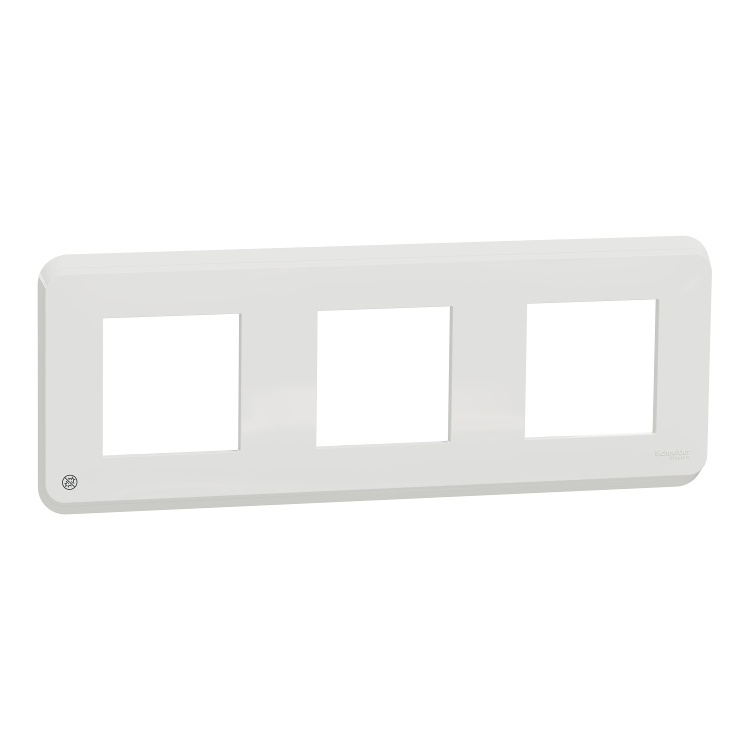 Рамка 3x 2M Unica Pro, бял АНТИБАКТЕРИАЛНА - SCHNEIDER ELECTRIC New Unica NU400620