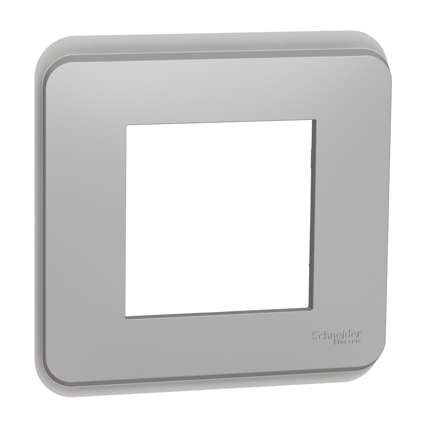 Рамка 1x 2M Unica Pro, алуминий - SCHNEIDER ELECTRIC New Unica NU400230