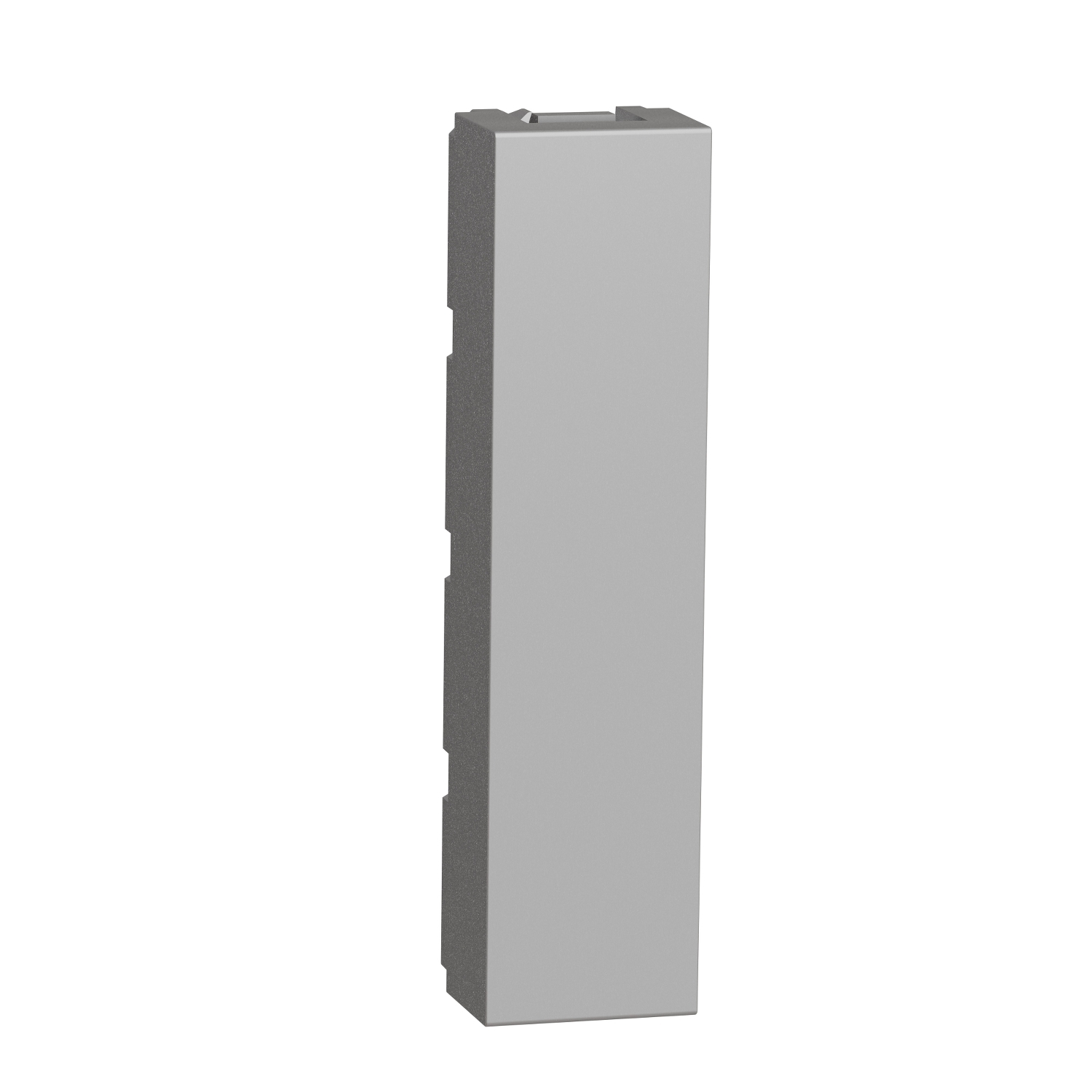 Празен модул, 1/2M, алуминий - SCHNEIDER ELECTRIC New Unica NU986430