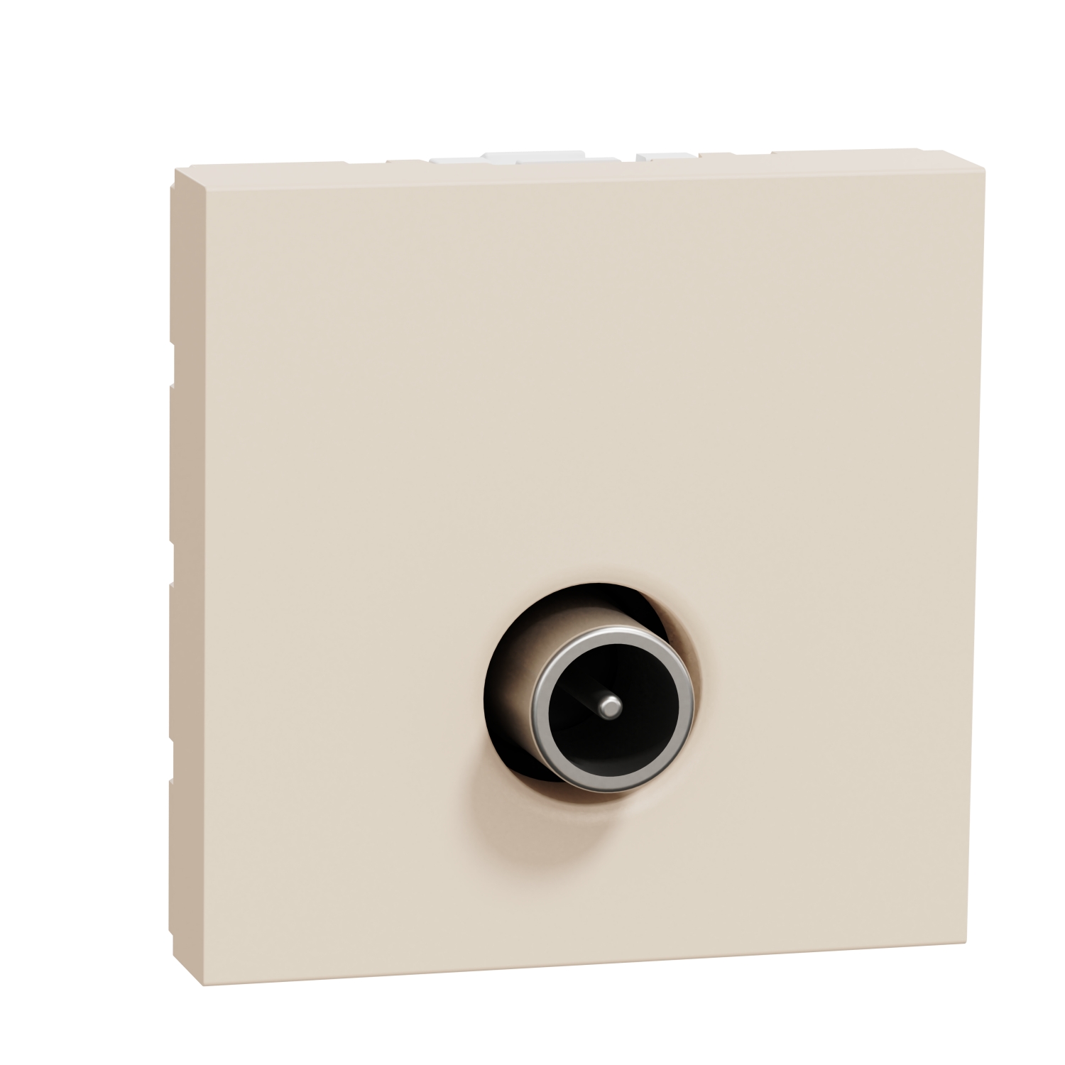 Мъжка ТВ розетка звезда 1.5 dB, 2M, сл. кост - SCHNEIDER ELECTRIC New Unica NU346244