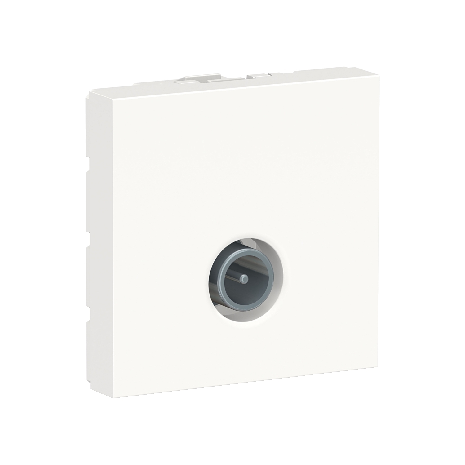Мъжка ТВ розетка звезда 1.5 dB, 2M, бял - SCHNEIDER ELECTRIC New Unica NU346218