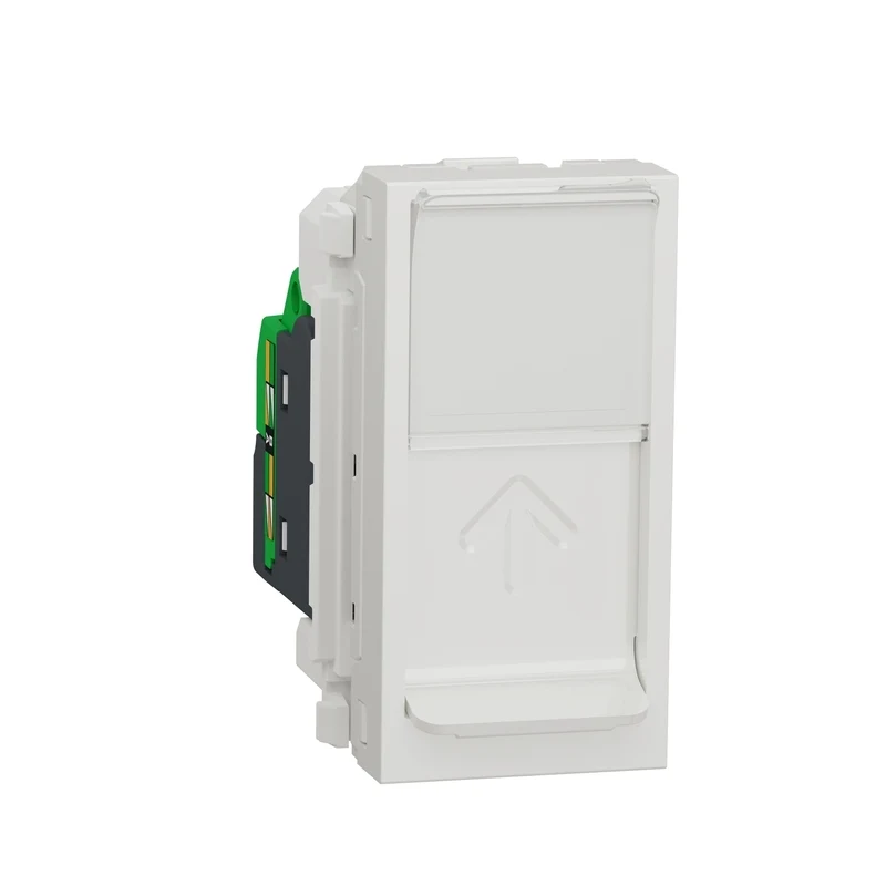 Розетка RJ45, кат. 5e UTP, 1M, бял - SCHNEIDER ELECTRIC New Unica NU341018