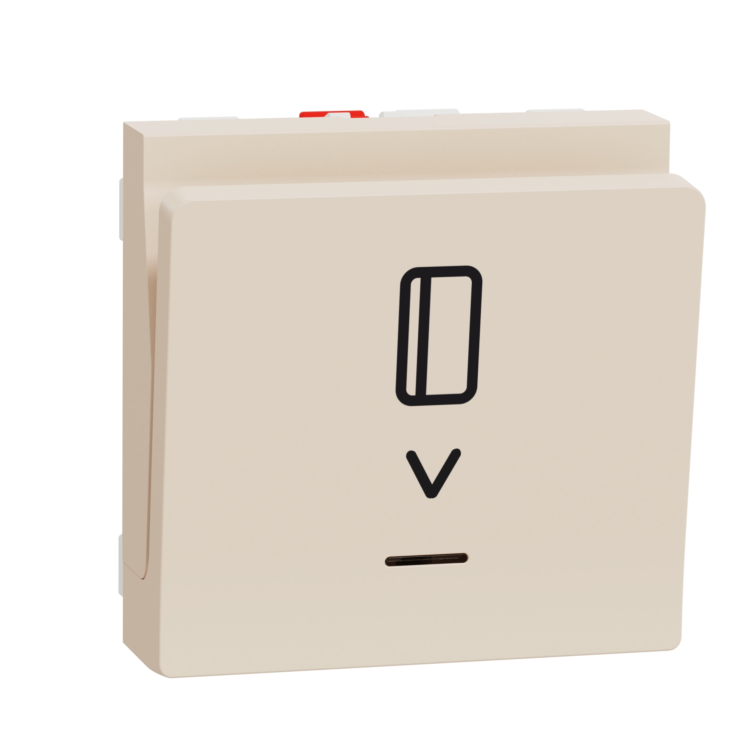 Ключ за управление с карта 10A, 230V, 2M, сл. кост - SCHNEIDER ELECTRIC New Unica NU328344