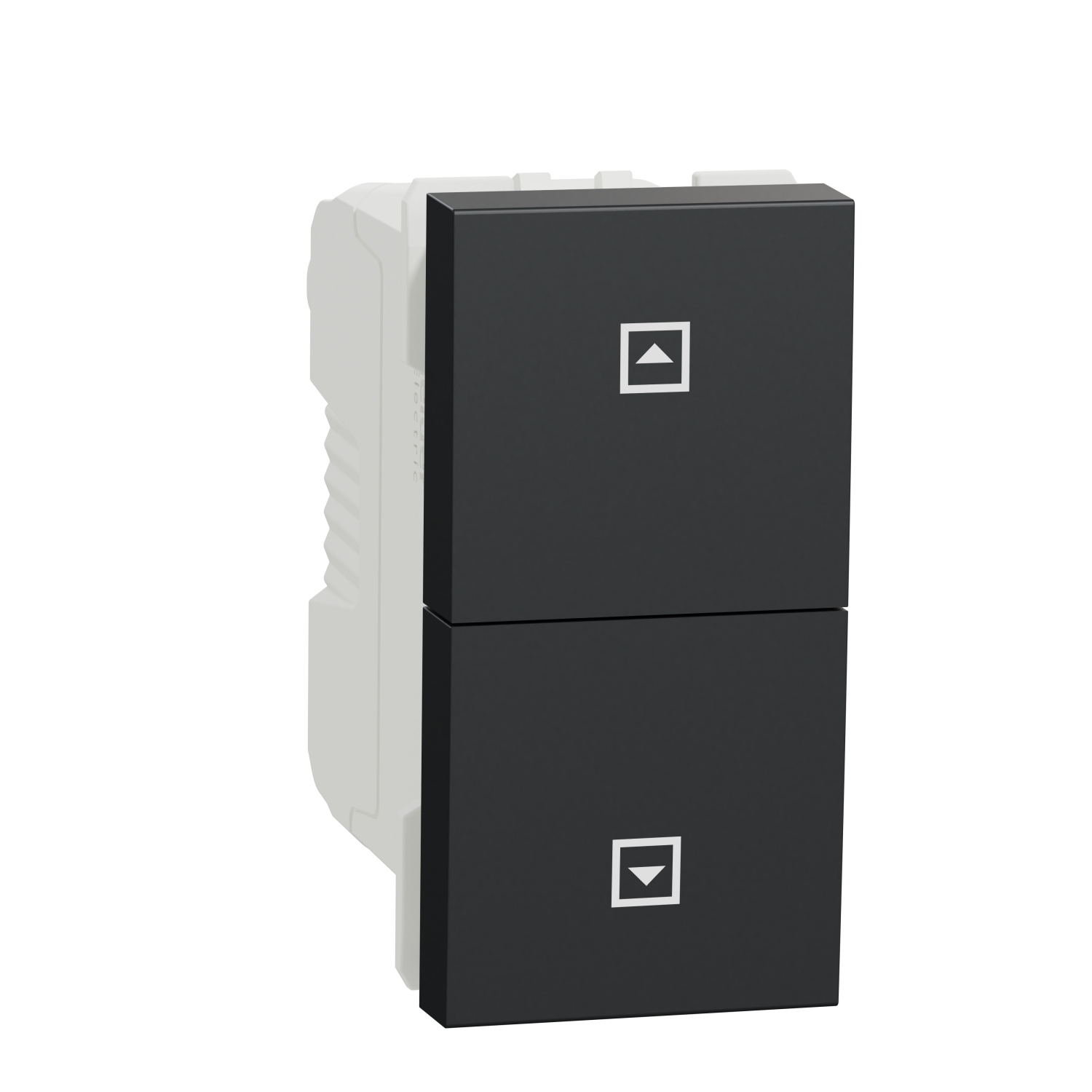 Бутон за управление на щори 10A, 1M, антрацит - SCHNEIDER ELECTRIC New Unica NU310754SC