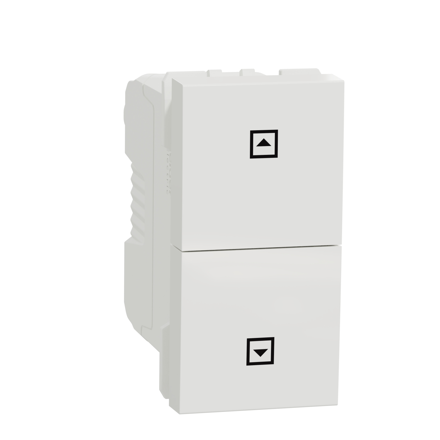 Бутон за управление на щори 10A, 1M, бял - SCHNEIDER ELECTRIC New Unica NU310718SC