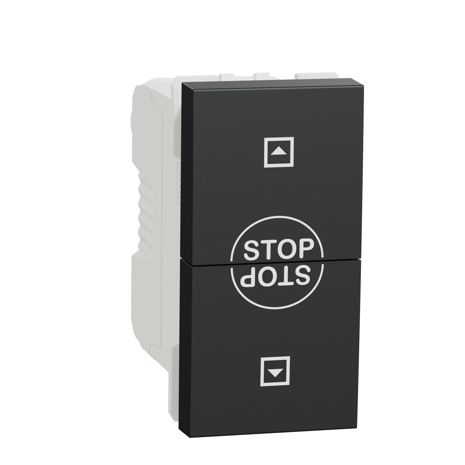 Ключ за управление на щори 10A, 1M, антрацит - SCHNEIDER ELECTRIC New Unica NU310854SC
