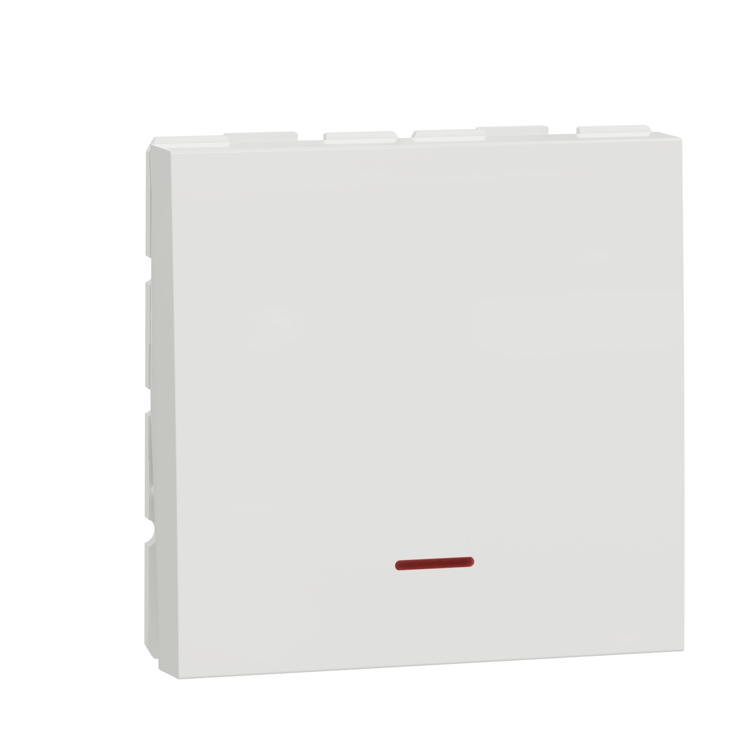 Двуполюсен ключ със светлинен индикатор 30A, 2M, бял - SCHNEIDER ELECTRIC New Unica NU323218S