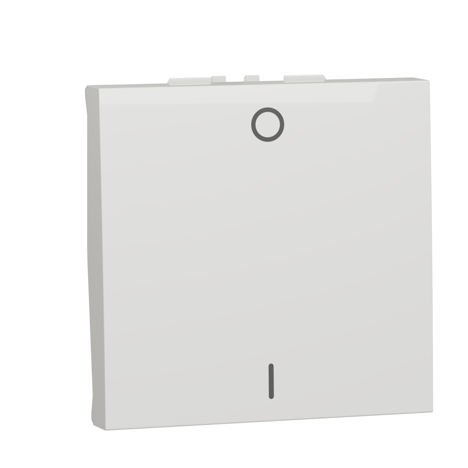Двуполюсен ключ 16А, 2M, бял - SCHNEIDER ELECTRIC New Unica NU326218