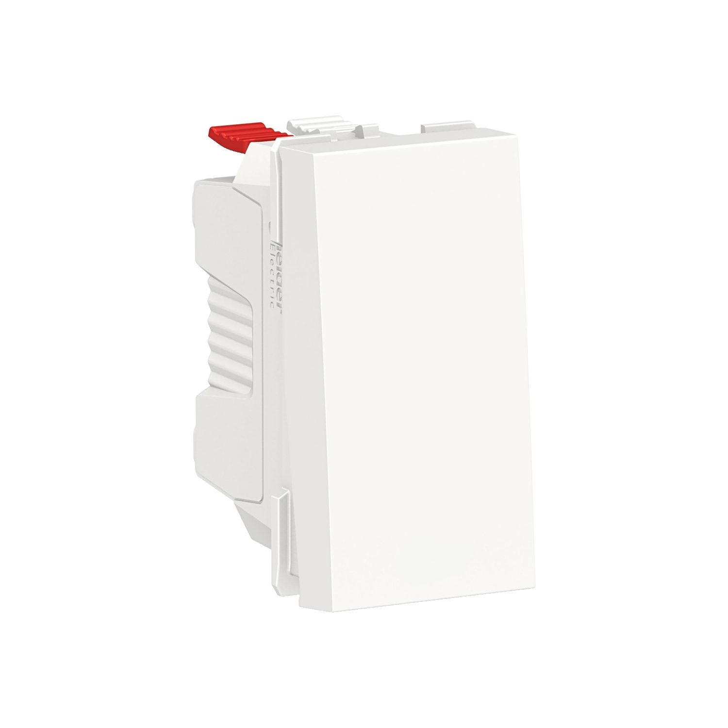 Еднополюсен бутон 10A, 1M, бял - SCHNEIDER ELECTRIC New Unica NU310618