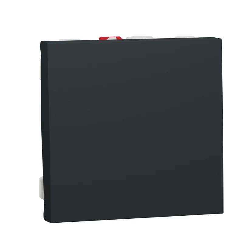 Еднополюсен ключ 10A, 2M, антрацит - SCHNEIDER ELECTRIC New Unica NU320154
