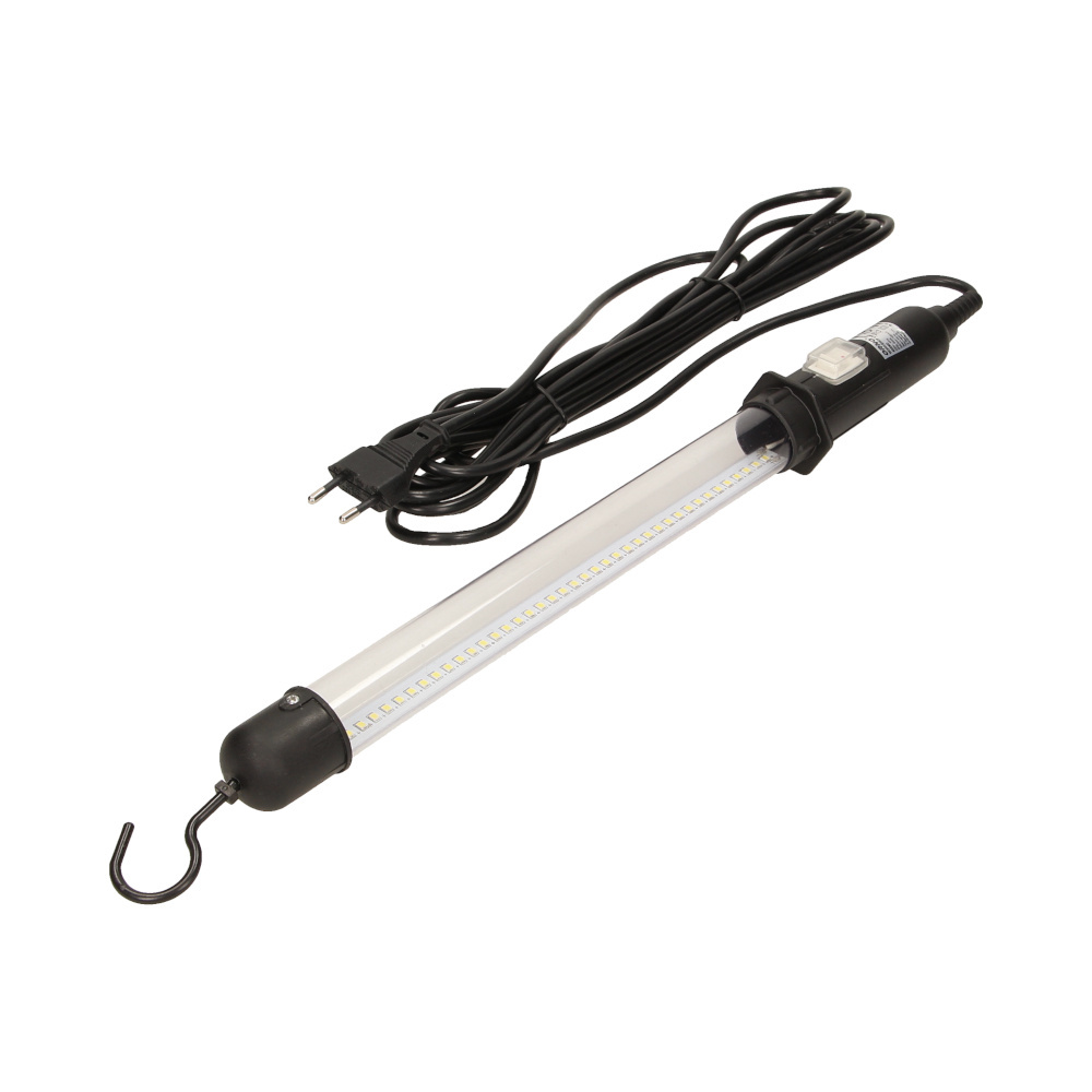 LED работна лампа, 8.5W, 500lm, IP44, 6000K, 2x0.75mm² - 5m - ORNO LED work light AD-NR-6069L6