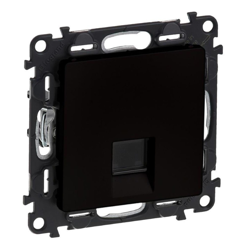 Розетка RJ45 UTP кат.5е LCS Черен мат - Legrand Valena Life 756340