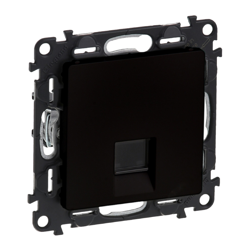 Розетка RJ45 STP кат.6 Черен мат - Legrand Valena Life 756346