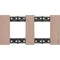 Рамка 2x2M Мед немски стандарт - bticino Living Now KA4802M2ZM