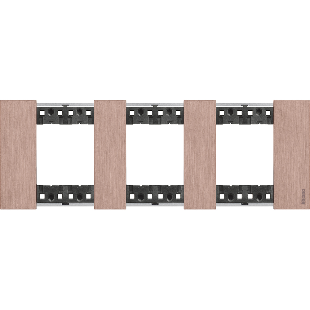 Рамка 2x2x2M Мед немски стандарт - bticino Living Now KA4802M3ZM