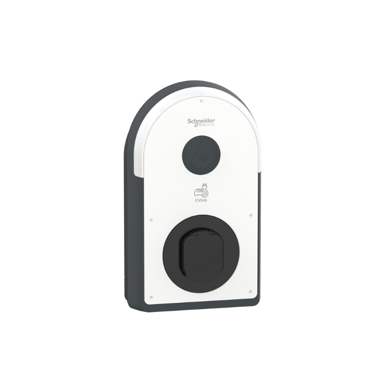 Зарядна станция за стена EVlink Pro 22.1 kW, 3P 32A, с контакт Type 2, IP55 IK10, RFID,Ethernet, Bluetooth,Modbus TCP - SCHNEIDER ELECTRIC EVlink Pro EVB3S22N4B