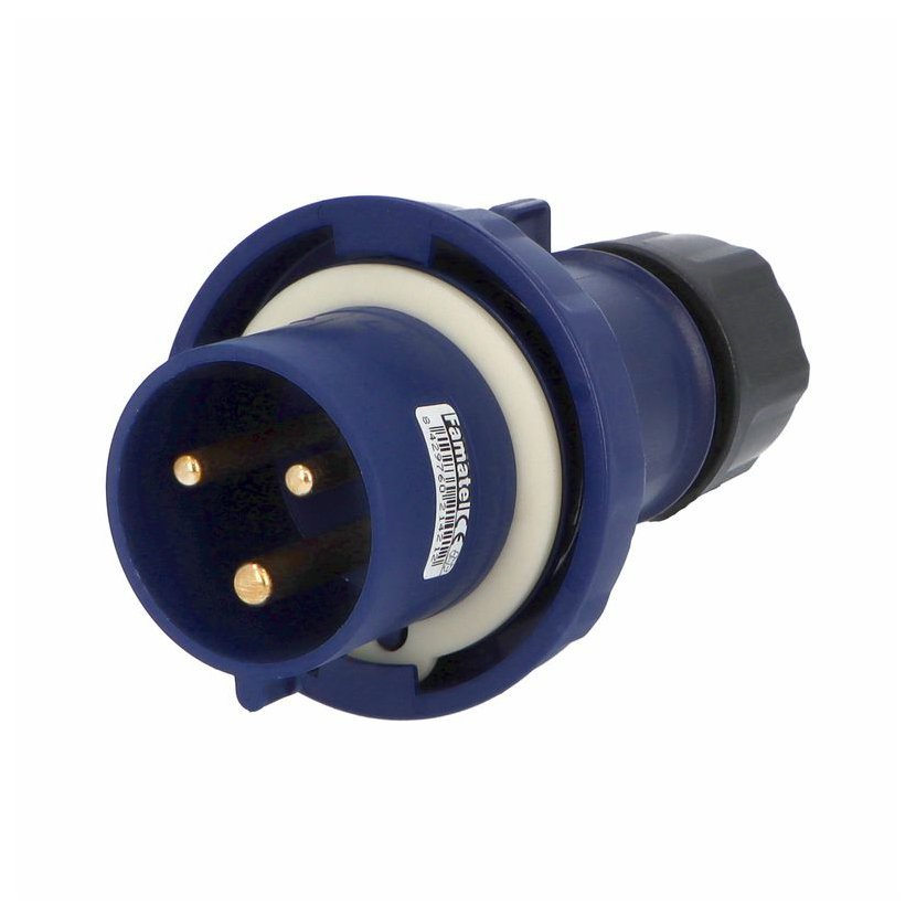 Щепсел 2P+E 32A 230V IP67 - Famatel SpeedPRO FR14203
