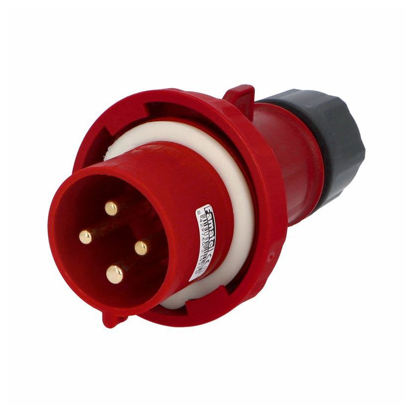 Щепсел 3P+E 32A 400V IP67 - Famatel SpeedPRO FR14302