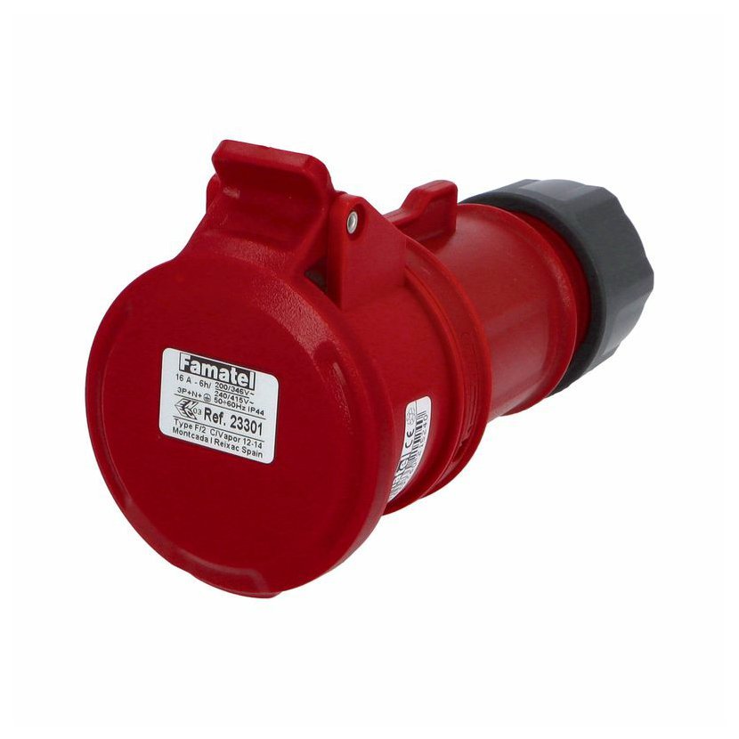 Контакт подвижен 3P+N+E 16A 400V IP54 - Famatel SpeedPRO FR23301