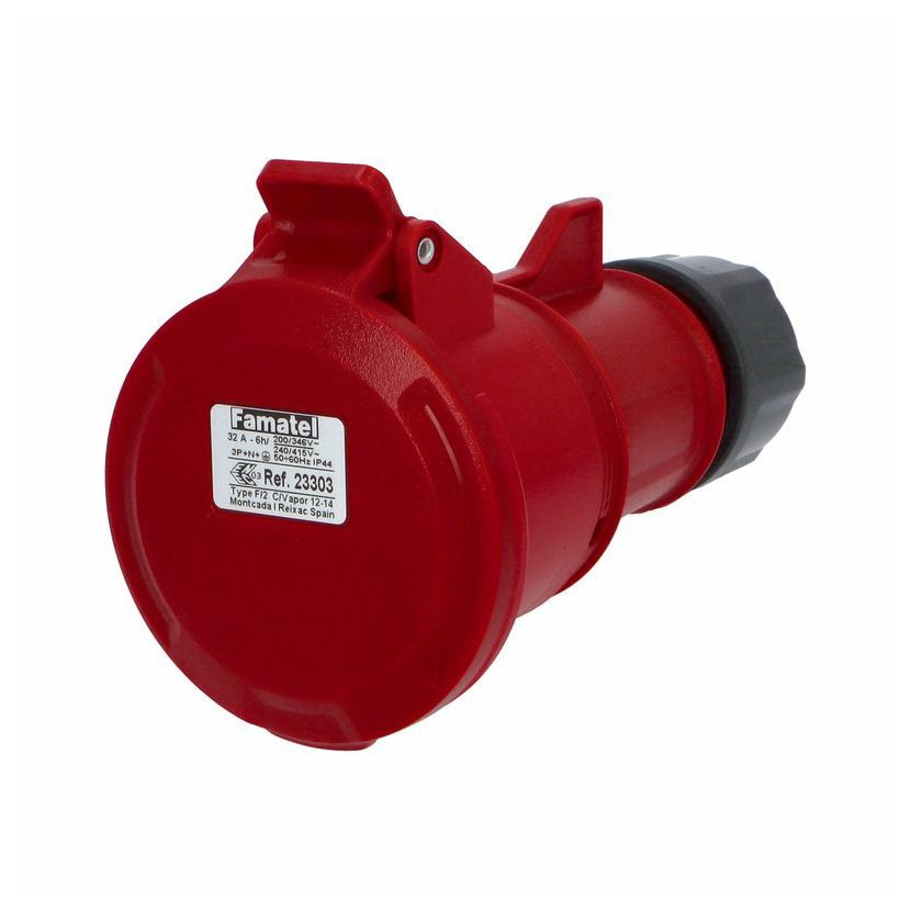 Контакт подвижен 3P+N+E 32A 400V IP54 - Famatel SpeedPRO FR23303