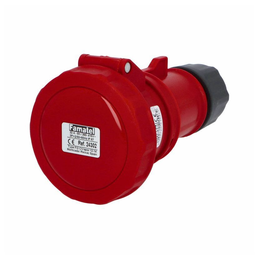Подвижен контакт 3P+E 32A 400V IP67 - Famatel SpeedPRO FR24302