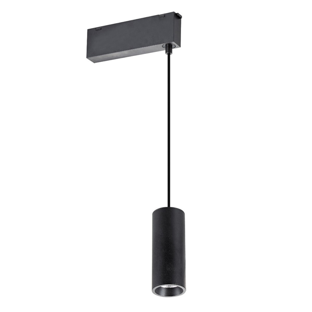 Висящ осветител, за монтаж на магнитна шина 7W 558lm 3000K 24°, CRI>90 - VK LED VK/04211TR/W/PE/B 71164-021721