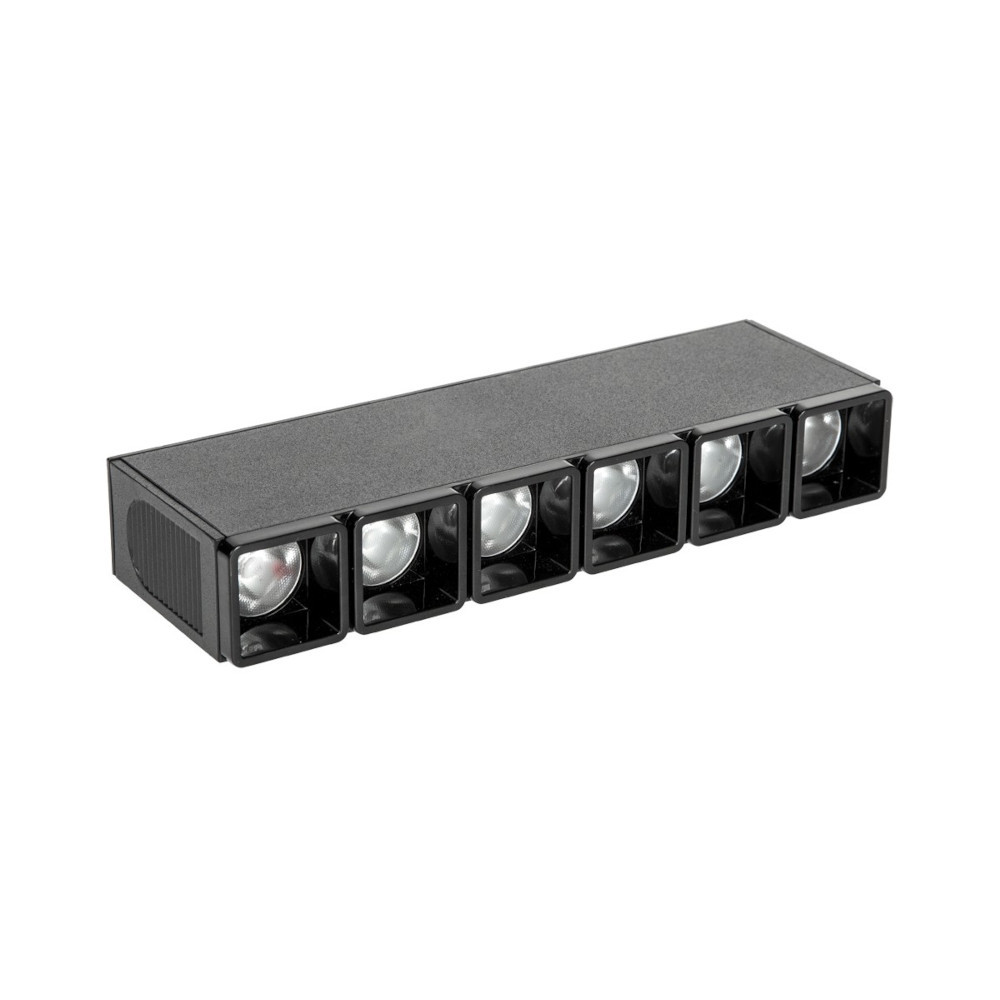 Линеен модул, за монтаж на магнитна шина 9W 1233lm 4000K 8°, CRI>90, дължина 18.5cm - VK LED  VK/04204TR/C/6/B 71164-044721