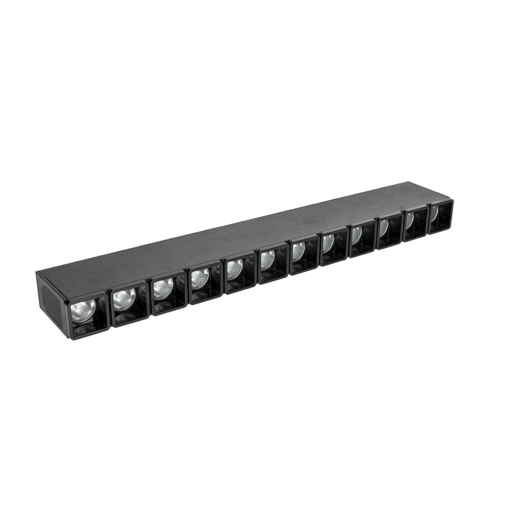 Линеен модул, за монтаж на магнитна шина 15W 2223lm 4000K 8°, CRI>90, дължина 37cm - VK LED VK/04204TR/C/12/B 71164-046721