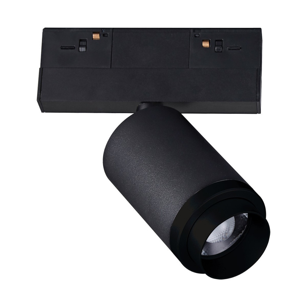Прожектор, за монтаж на магнитна шина 12W 780lm 3000K с zoom 15-45°, CRI>90 - VK LED VK/04379/B/ZM 71164-117721