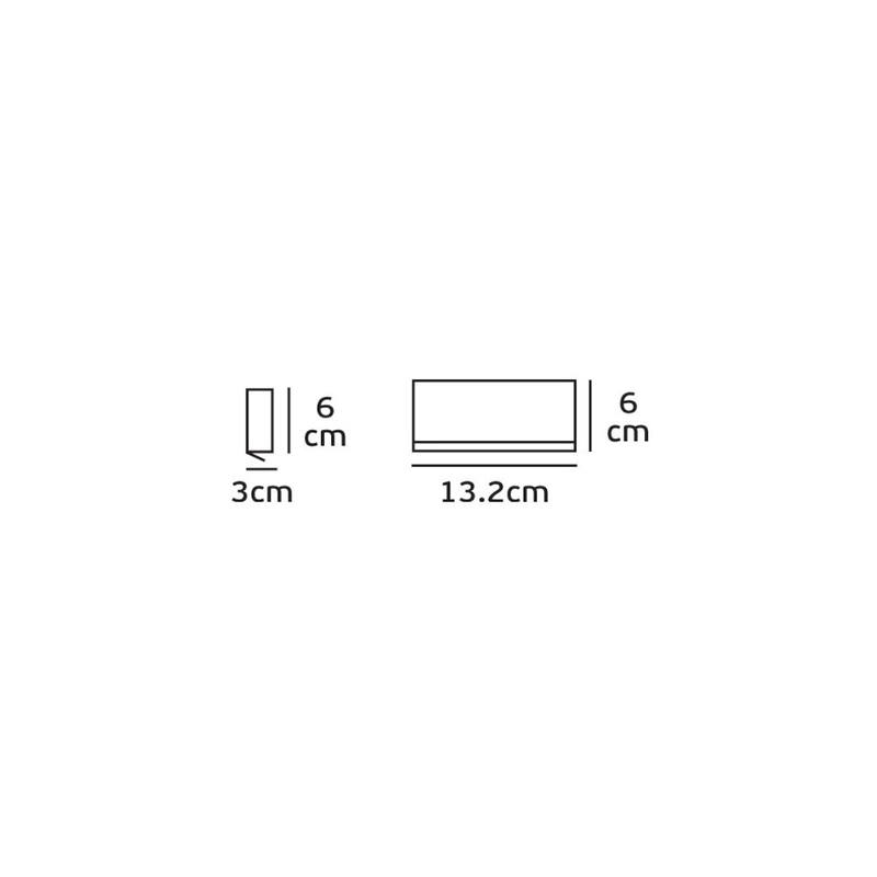 Линеен модул, за монтаж на магнитна шина 10W 348lm 3000K 18, CRI>90, дължина 13.2cm - VK LED VK/04206TR/W/LIN/B 71164-012721
