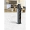 Мебелна колона Ф60mm 3x 2P+E Шуко, USB 15W A+C, с кабел 2m, цвят Черен Метал