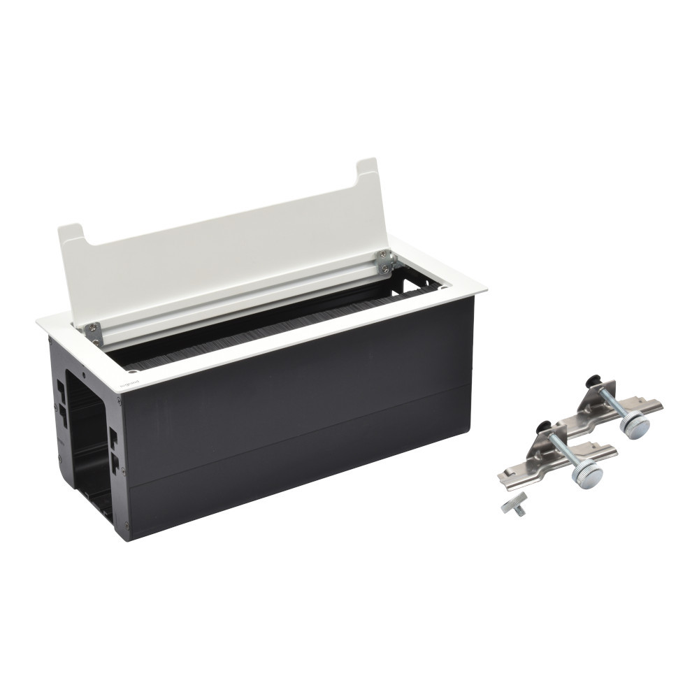 Мебелна кутия празен модул, размери 295x130mm, цвят Бял - Legrand Incara Top Access 654871