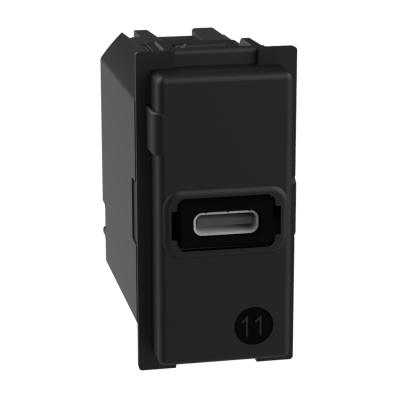 Розетка USB тип C Power Delivery 20W 5-12V 1M - bticino Living Now K4192C