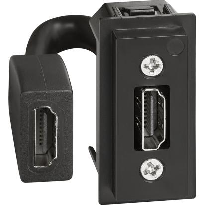 Розетка HDMI 1M с кабел - bticino Living Now K4284P