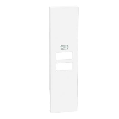 Лицев панел за Розетка 2x USB 1М за K4191AA, K4191AC, K4191CC Бял - bticino Living Now KW13C