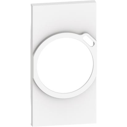 Лицев панел за контакт шуко с USB тип C 2M Бял - bticino Living Now KW63