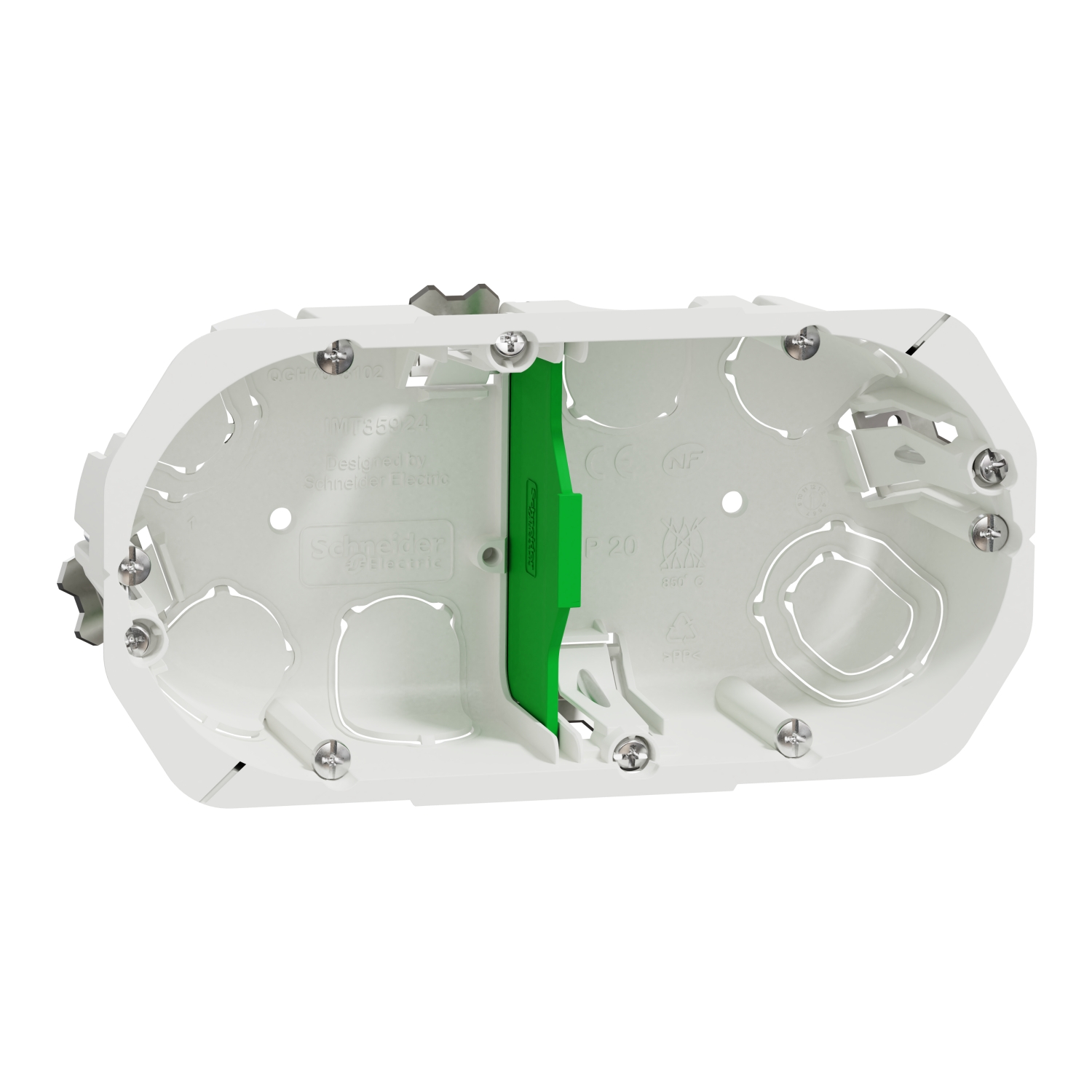 Конзола за фазер 2хФ67 x40mm - SCHNEIDER ELECTRIC Multiflix IMT35924