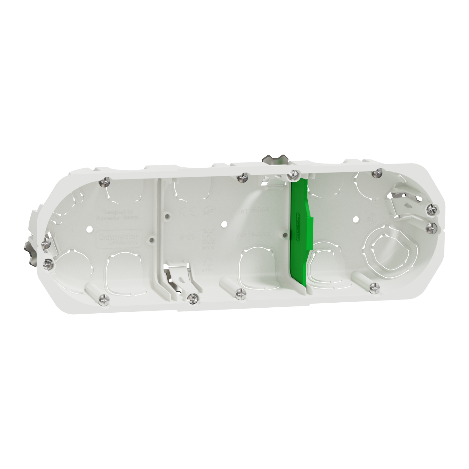 Конзола за фазер 3хФ67 x40mm - SCHNEIDER ELECTRIC Multiflix IMT35934