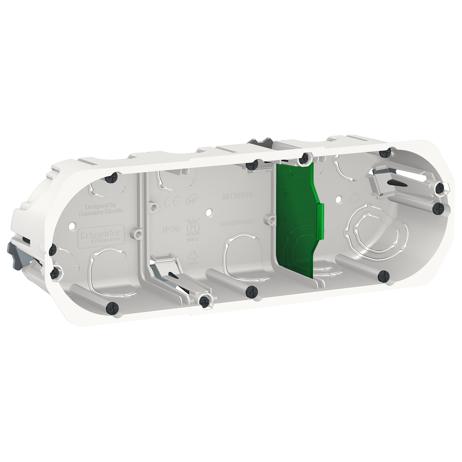 Конзола за фазер 3хФ67 x50mm - SCHNEIDER ELECTRIC Multiflix IMT35935