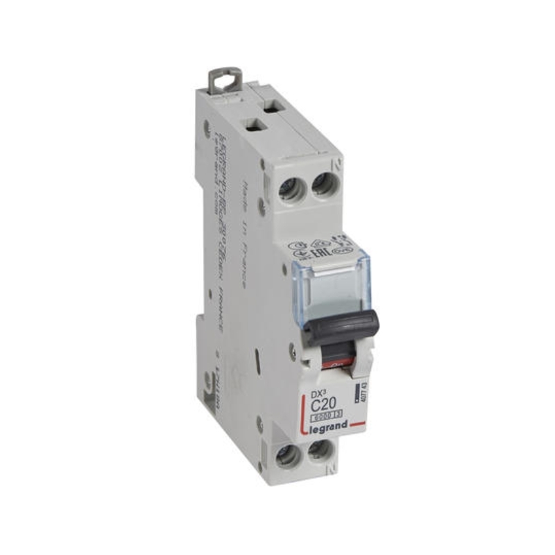 DX3 1P+NR C20 6000A авт. прекъсвач - Legrand DX3 407743