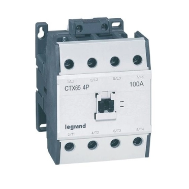 Въздушен контактор CTX 4P 100A AC1 230V AC