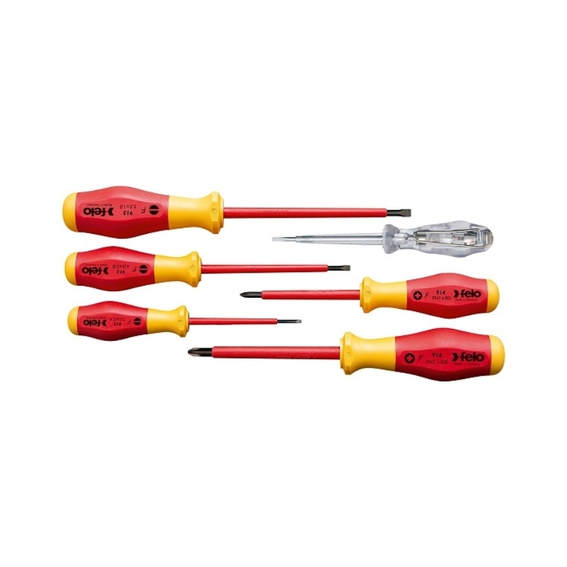 Комплект отвертки N9 1000V 6 броя - Felo  FL91396198
