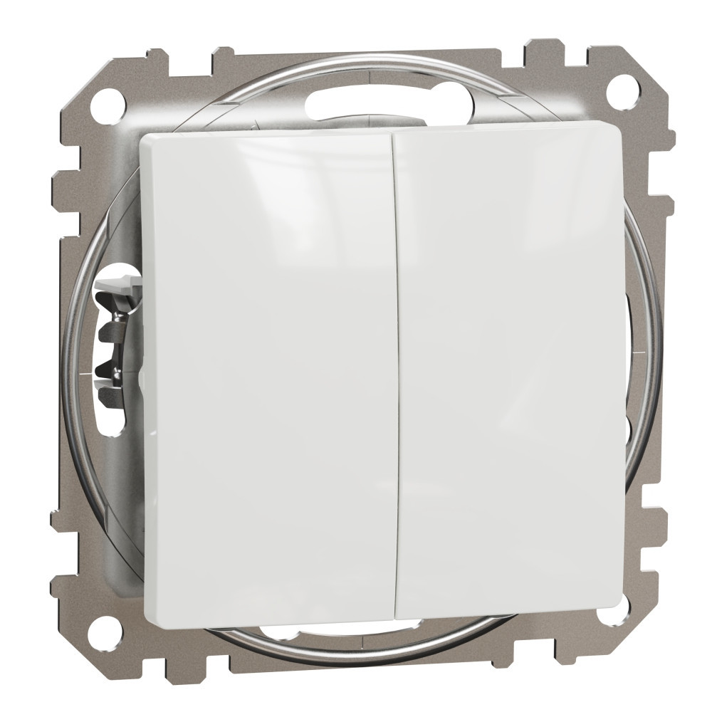Сериен девиаторен ключ 10A Бял  - SCHNEIDER ELECTRIC Sedna Design SDD111108