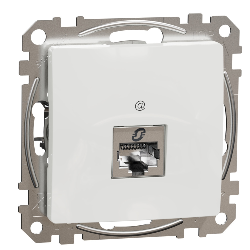 Розетка RJ45 STP cat.6 Бял  - SCHNEIDER ELECTRIC Sedna Design SDD111461S