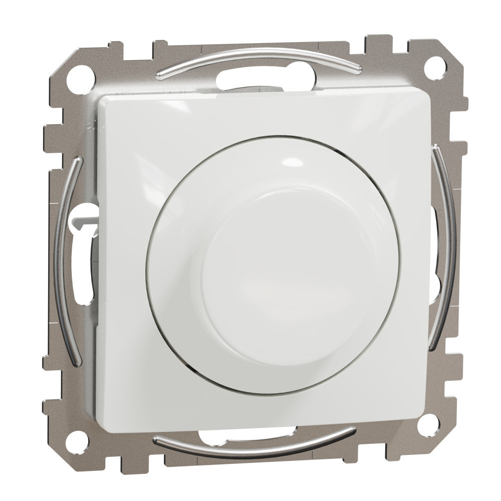 Димер ротационен RC/RL 5-200W LED=100W Бял  - SCHNEIDER ELECTRIC Sedna Design SDD111502